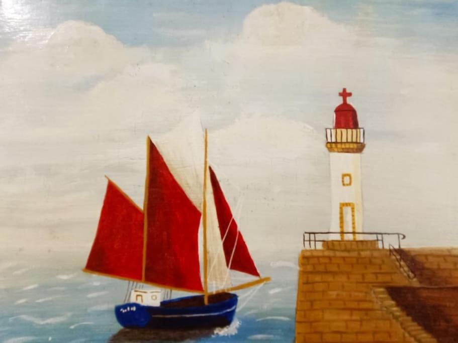 Chez Louisette Centre Ville Et Plages A Pied! Concarneau Luaran gambar